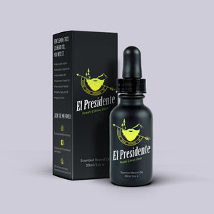 El Presidente Fresh Citrus Zest Premium Beard Oil, Beard PANS Ltd