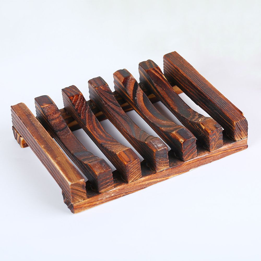 WOODEN SOAP DISH/SOAP HOLSTER