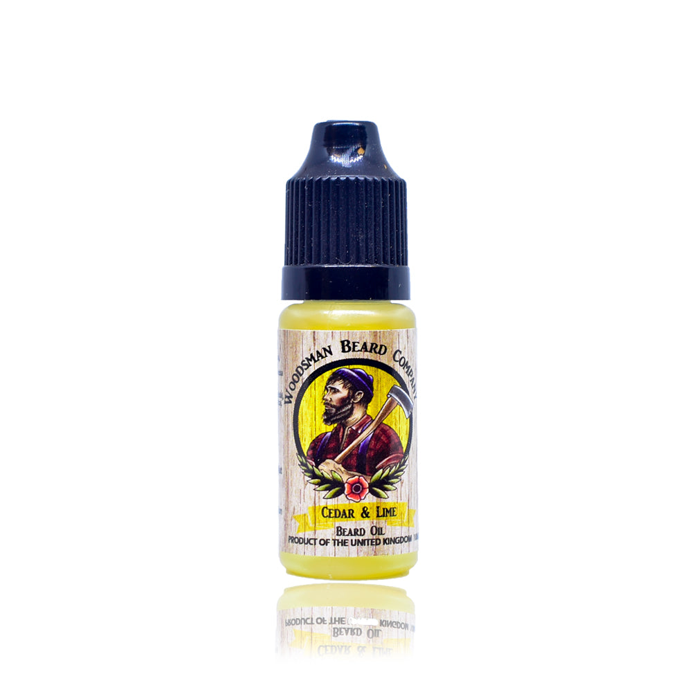 Cedar & Lime Beard Oil 10ml, Beard PANS Ltd