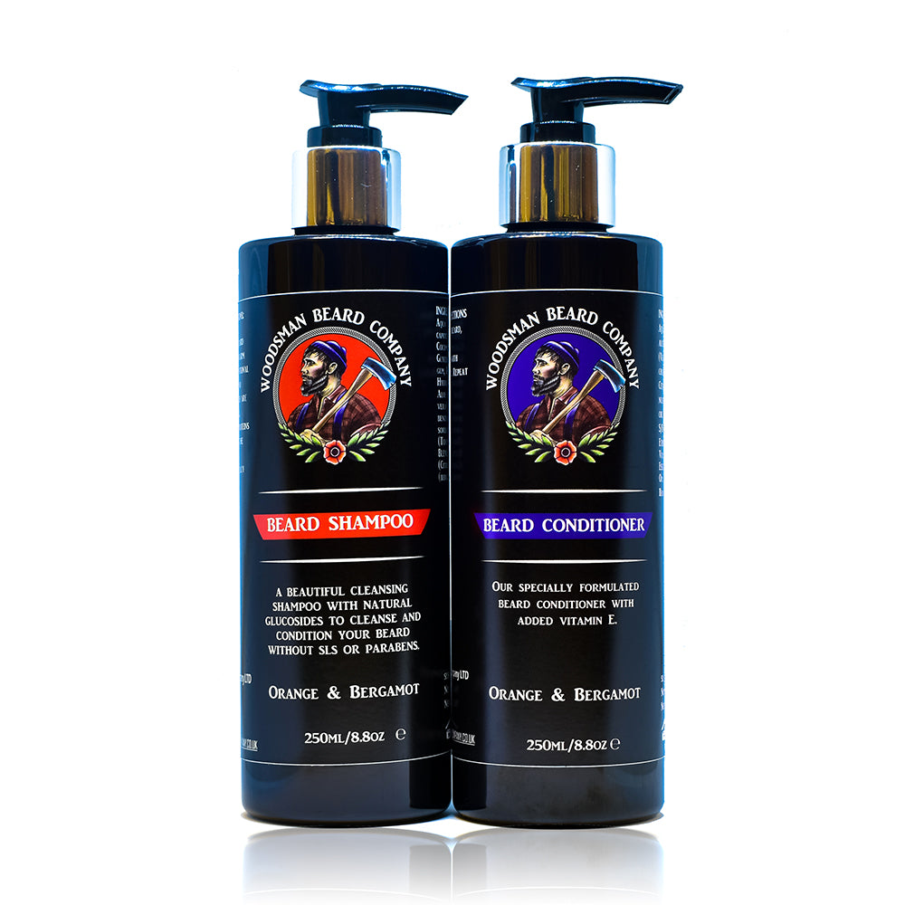 Beard Shampoo & Conditioner kit 50ml, Beard PANS Ltd