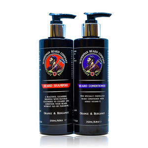 Beard Shampoo & Conditioner kit 50ml, Beard PANS Ltd