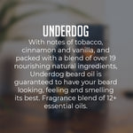 Load image into Gallery viewer, Underdog Beard Oil description, Beard PANS Ltd
