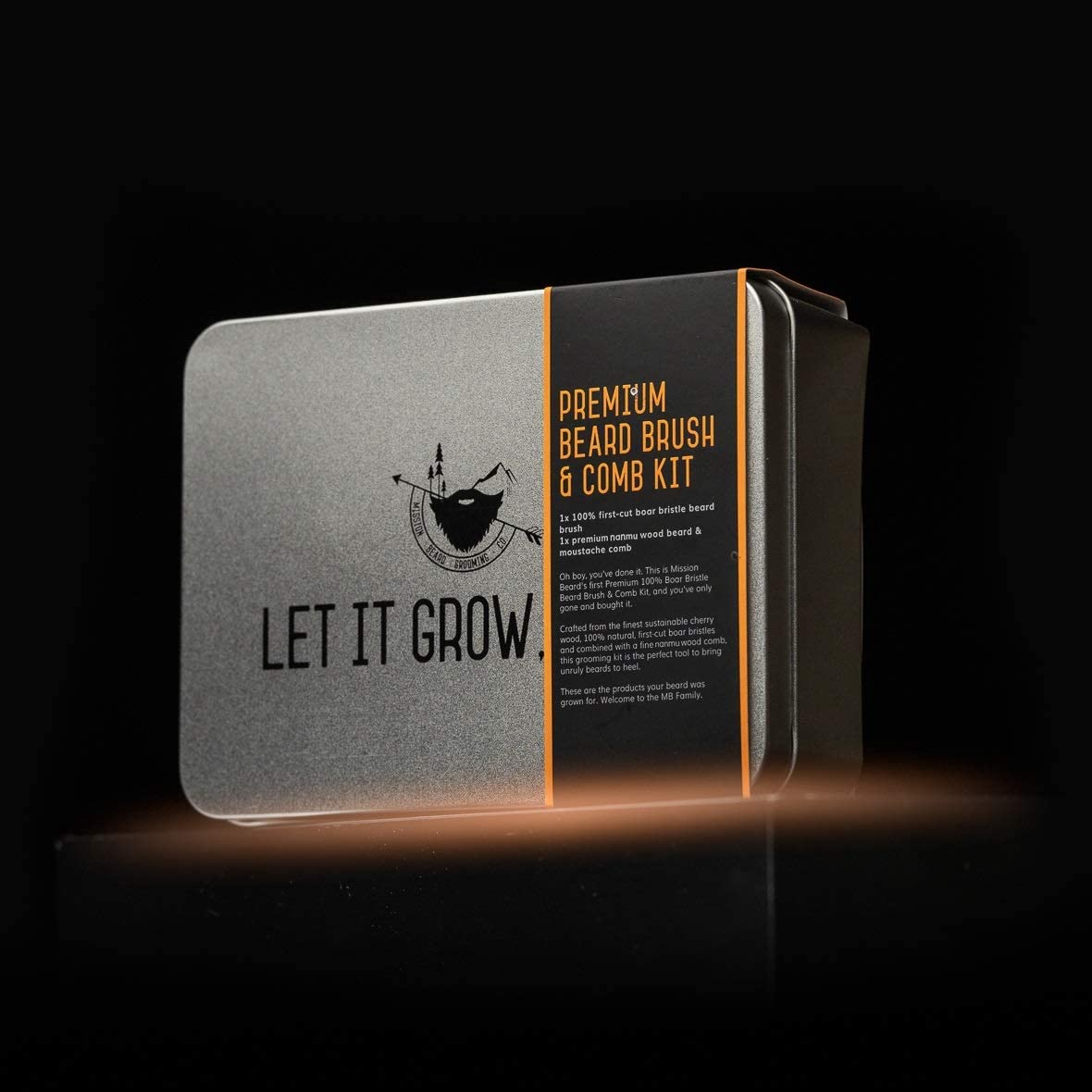 Premium Beard Brush & Comb Kit, Beard PANS Ltd