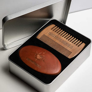 Premium Beard Brush & Comb Kit, Beard PANS Ltd
